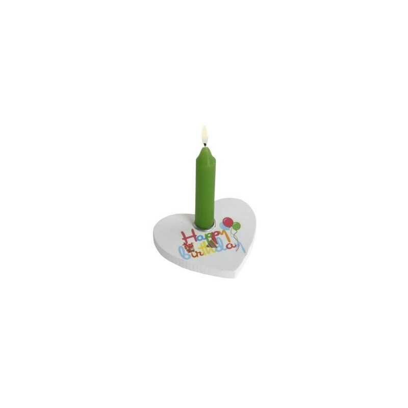 Nr.: 449545 Ein Kerzenhalter als Geburtstagsherz - Holzladen24.de 449545