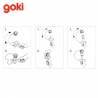 Nr.: G-62931 Koordinationsspiel Kendama - Goki 62931