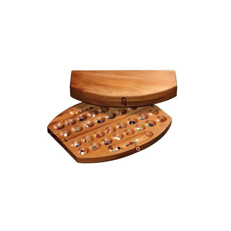 Nr.: 6304 Kalaha-Variante aus Holz - 6304 Philos Spiele