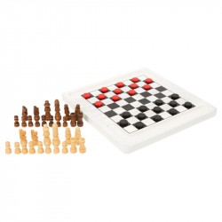 Nr.: 11395 Schach und Dame Spiel - 11395 Holzladen24.de