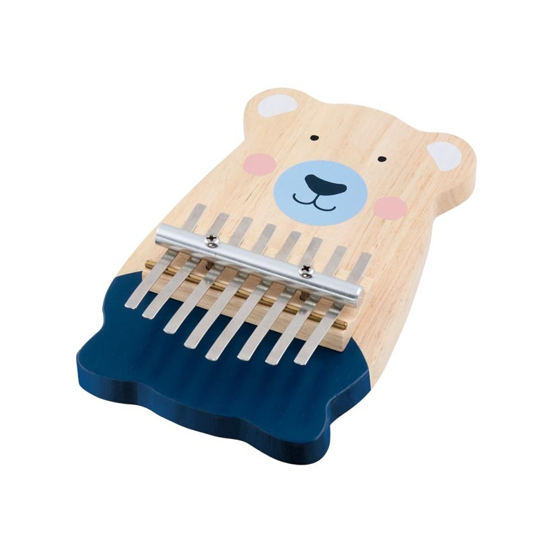 Nr.: 61872 Klimper Kalimba Bär - 61872 Gollnest und Kiesel