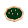 Nr.: 56954 Würfelteller mit Holzrand - 56954 GoKi
