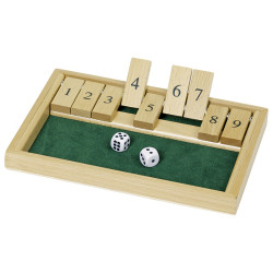 Nr. WG175 Würfelspiel Shut The Box 9 er - GoKi WG175