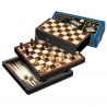 Nr.: 2507 Schach Dame Backgammon magnetisch Feld 22 mm - 2507 Philos Spiele