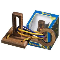 Nr.: 6108 Seilpuzzle Verrückter Ring - 6108 Philos Spiele