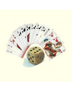 Würfelspiele Glücksspiele und Kartenspiele aus Holz